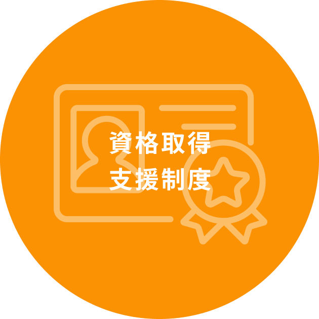 資格取得、支援制度